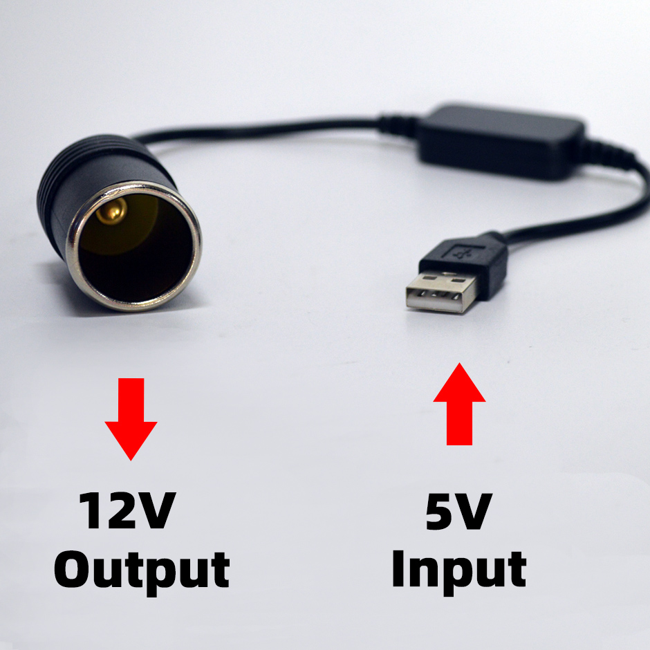 Accessories Experts Vape - QXN 5V auf 12V Konverterkabel Extender