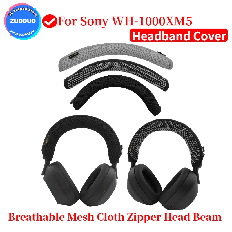 Sony Headphone Wh-1000Xm5 - Für Sony WH-1000XM5 Atmungsaktive Mesh Tuch