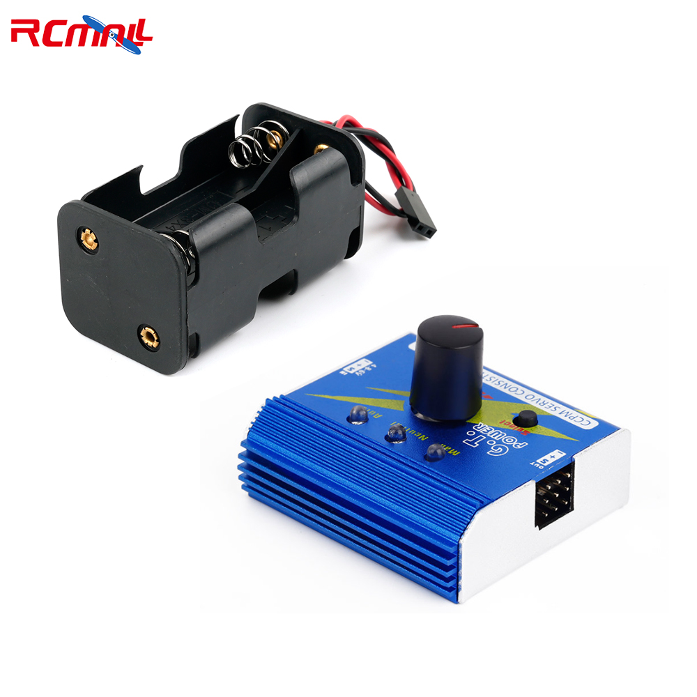 Battery Case Storage - RCmall 3CH ESC Servotester G.T. Power