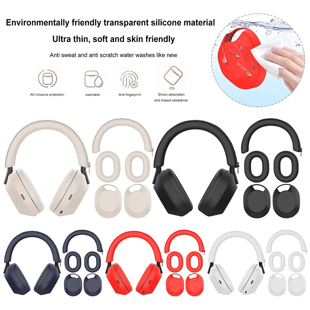 Sony Headphone Wh-1000Xm5 - Kopfhörer Schutzhülle Headset Headbeam Sleeve für