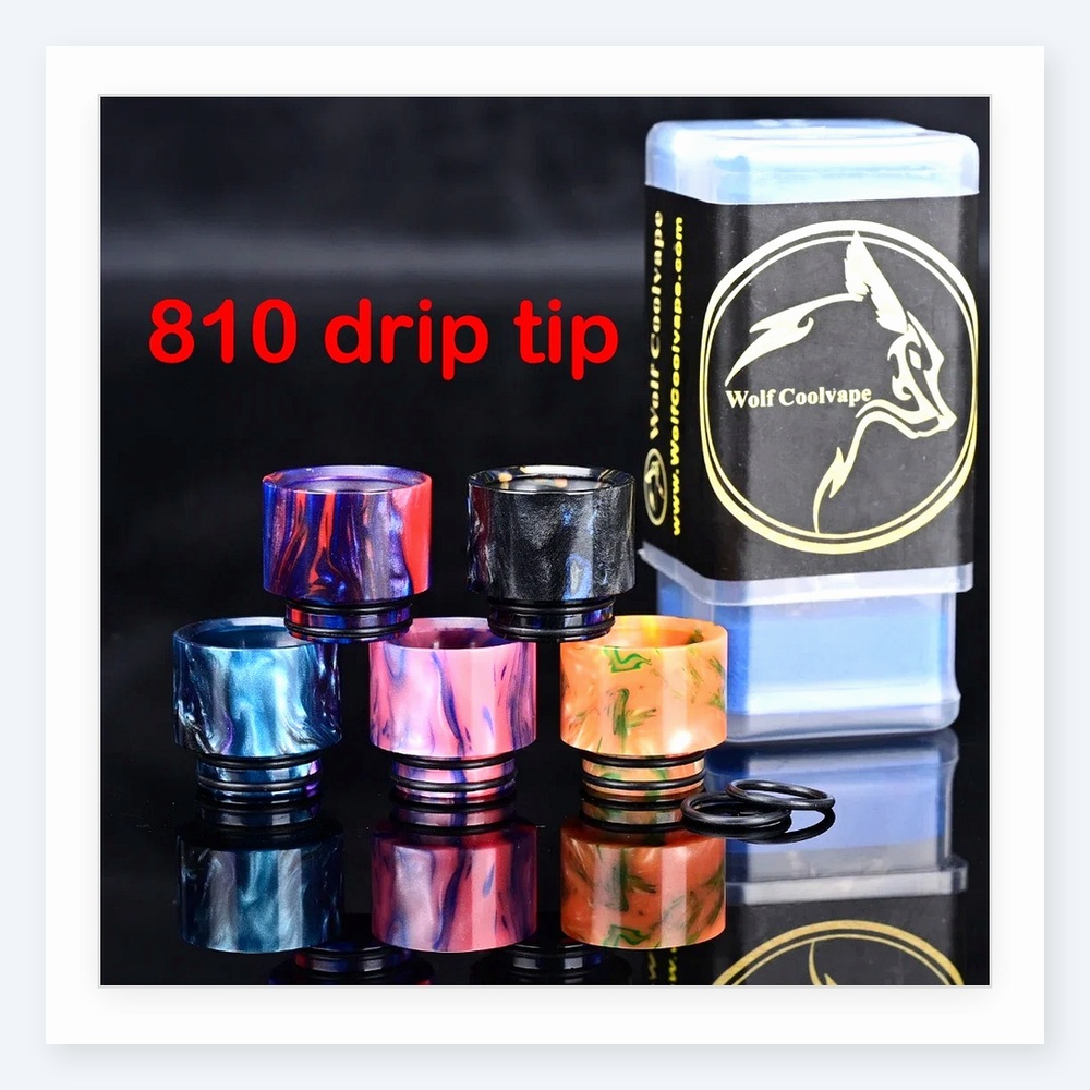 Wolfcoolvape 810 Drip Tips – S – Drip Tip Resin Bewertung und Preis