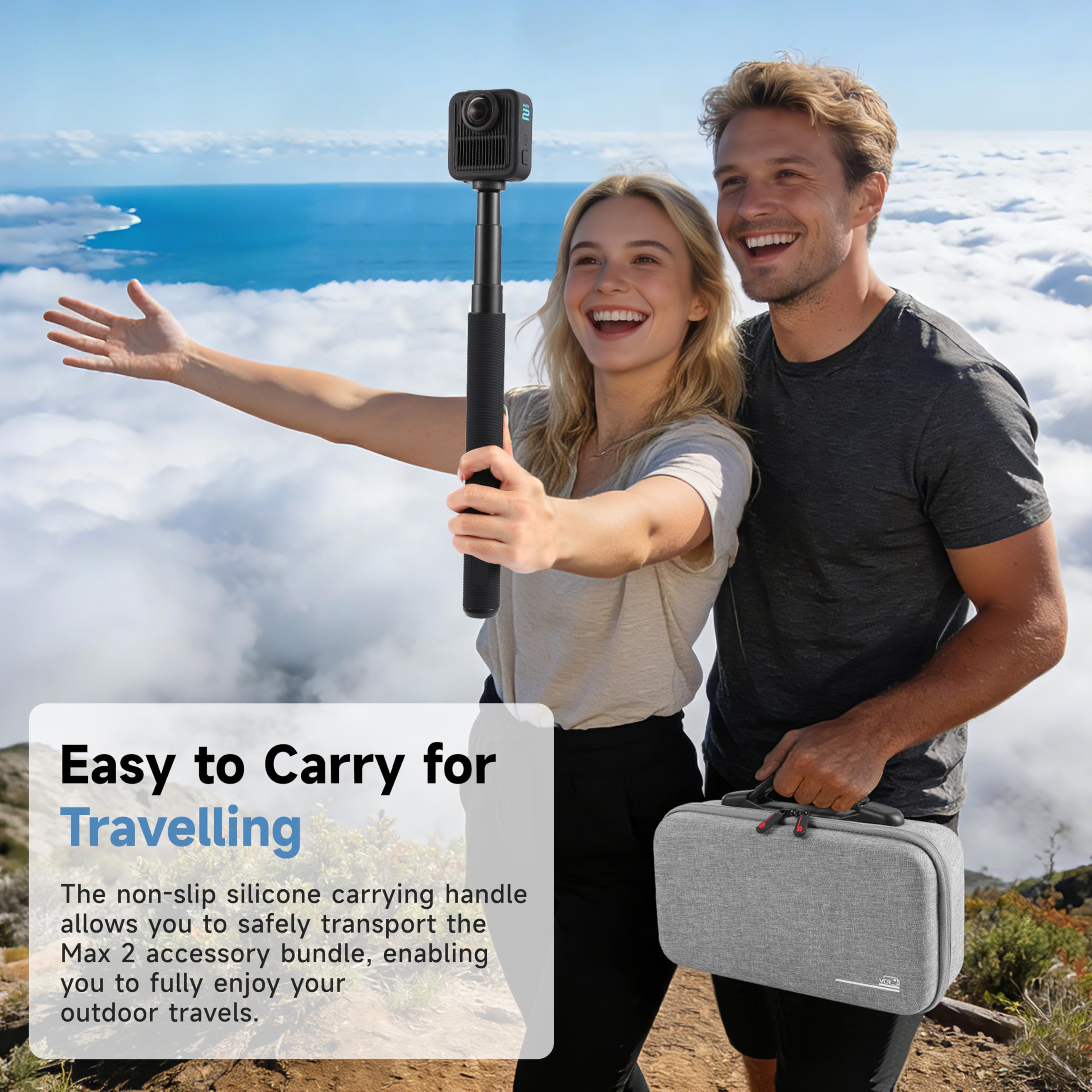 Tragetasche für Gopro Max 2 Au – Battery Case Storage Bewertung und Preis