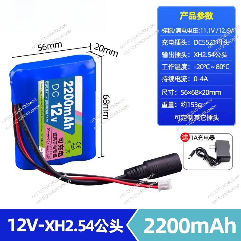 12V Lithium-Akku mit großer Ka – Battery Case Storage Bewertung und Preis