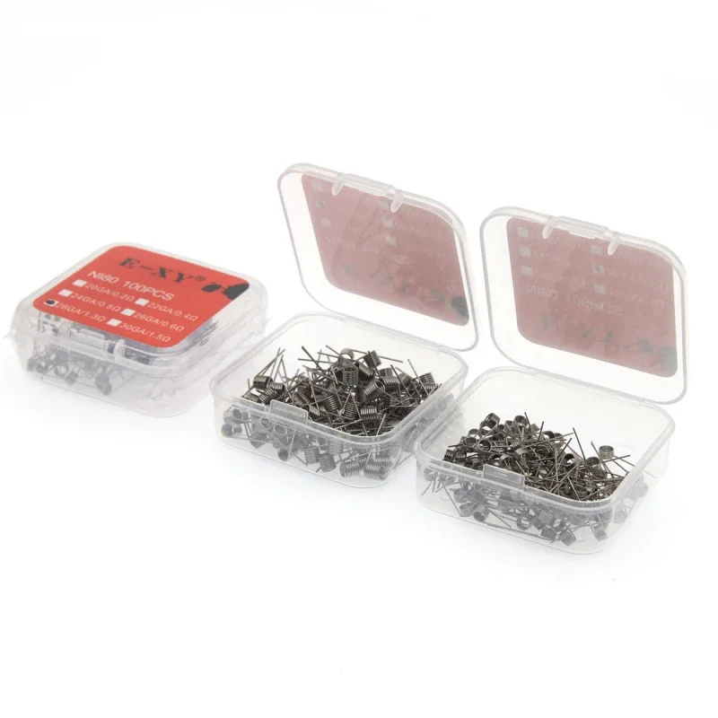 100 TEILE/SCHACHTEL Vorgeferti – Coil Building Kit Bewertung und Preis