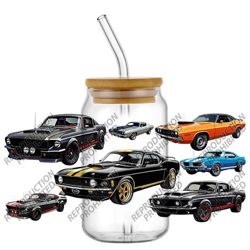 Vintage Muscle Car UV DTF Foli – Rdta Tank Glass Bewertung und Preis