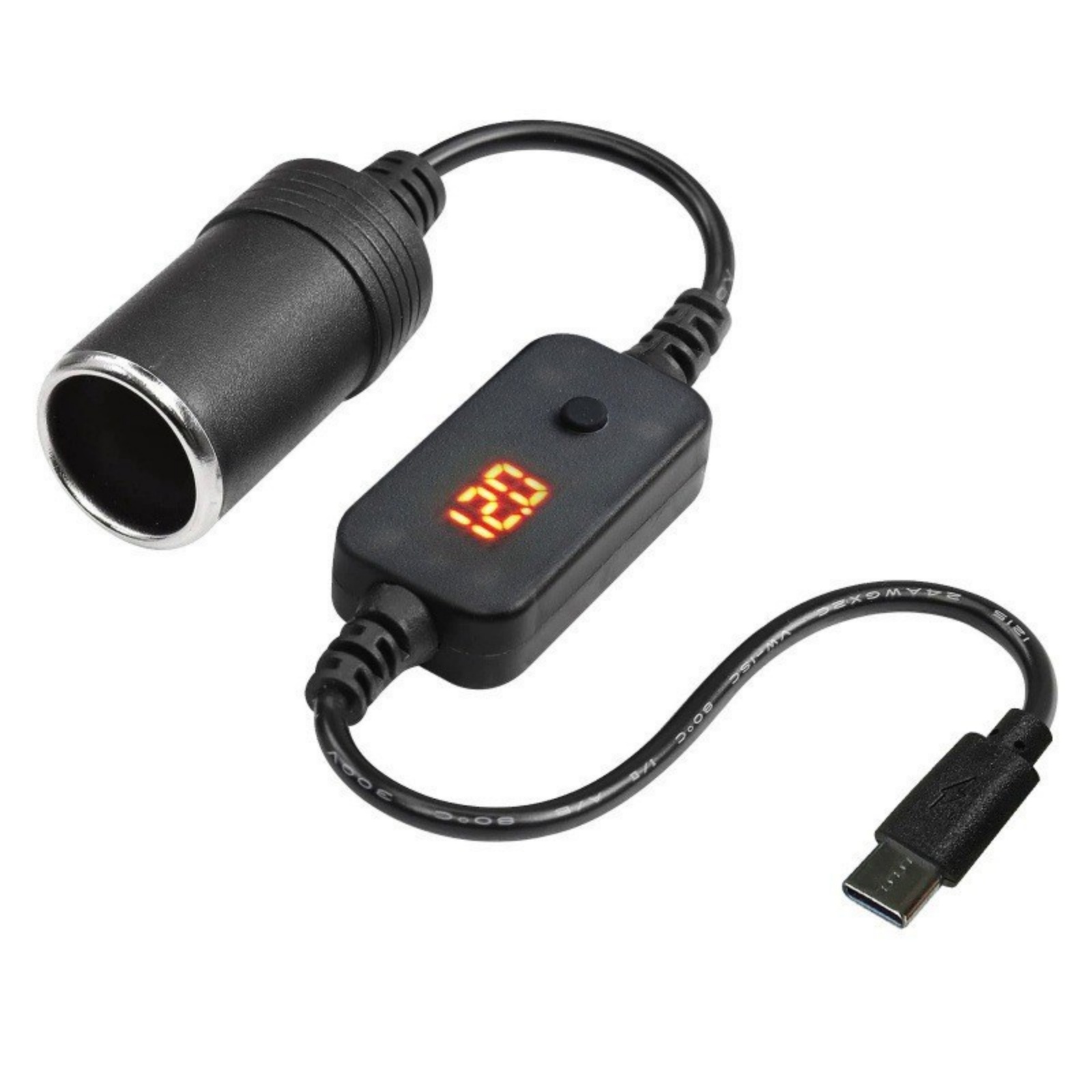 1 Stück USB-C auf 12V Auto-Zig – Accessories Experts Vape Bewertung und Preis