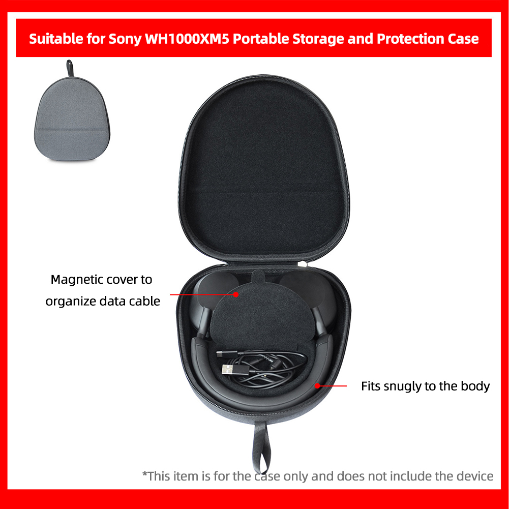 Hartschalen-Tragetasche, stoßf – Sony Headphone Wh-1000Xm5 Bewertung und Preis